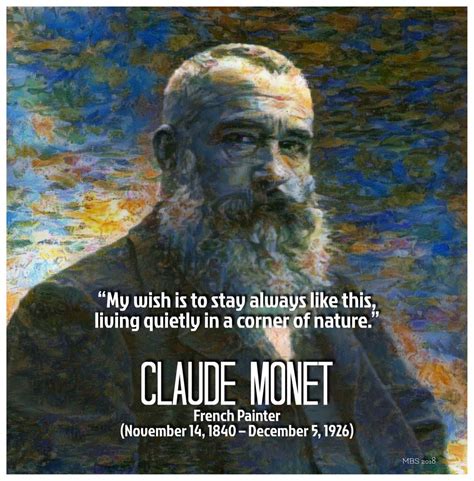 monet art quotes.